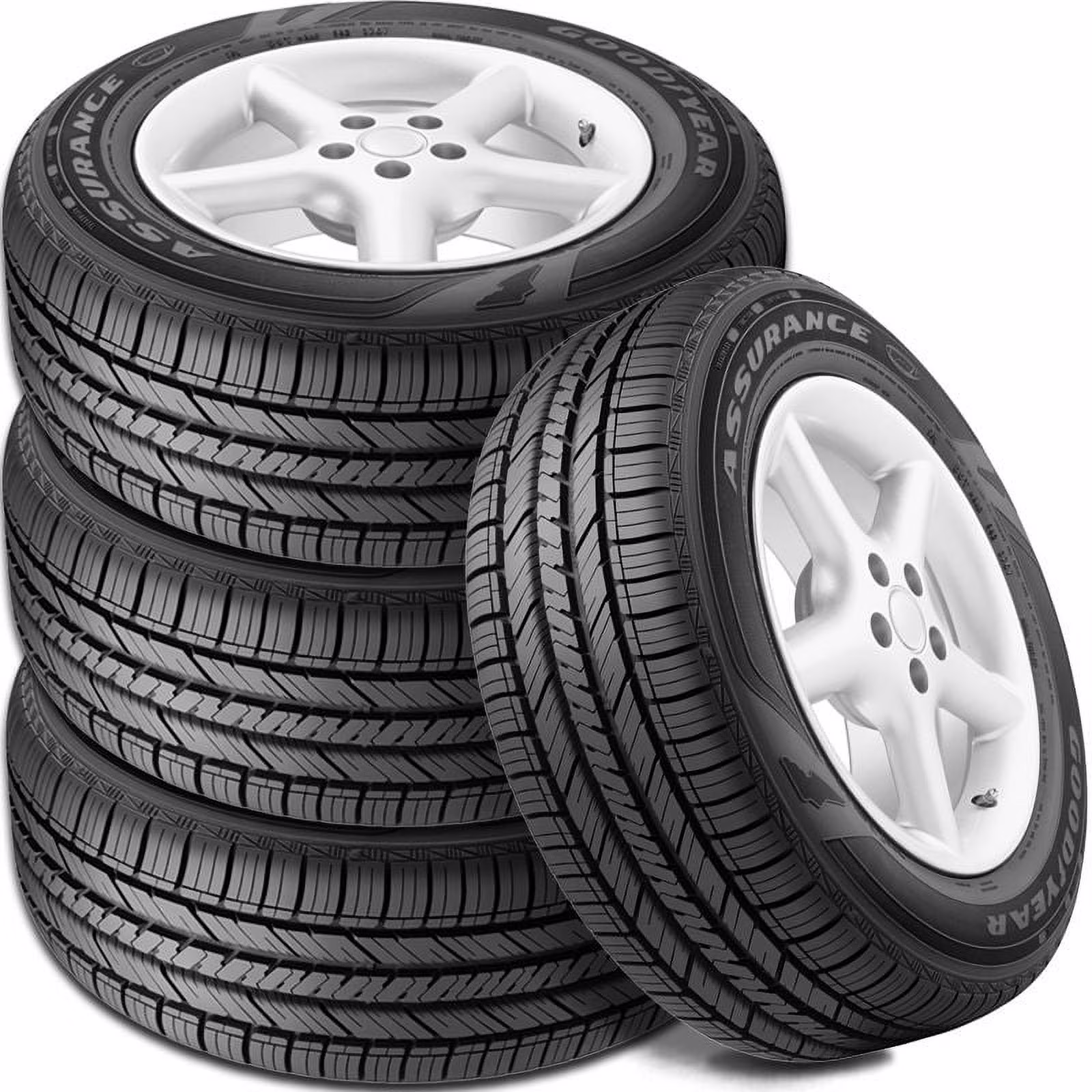 4 Assurance Fuel Max P 225/55R17 95H All Season Fuel-Efficient A/S Tire 738828571 / 225/55/17 / 2255517