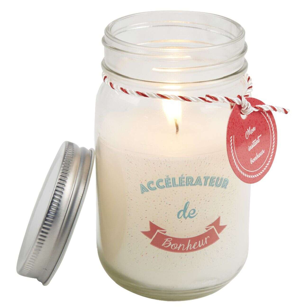 Bougie parfumée à message