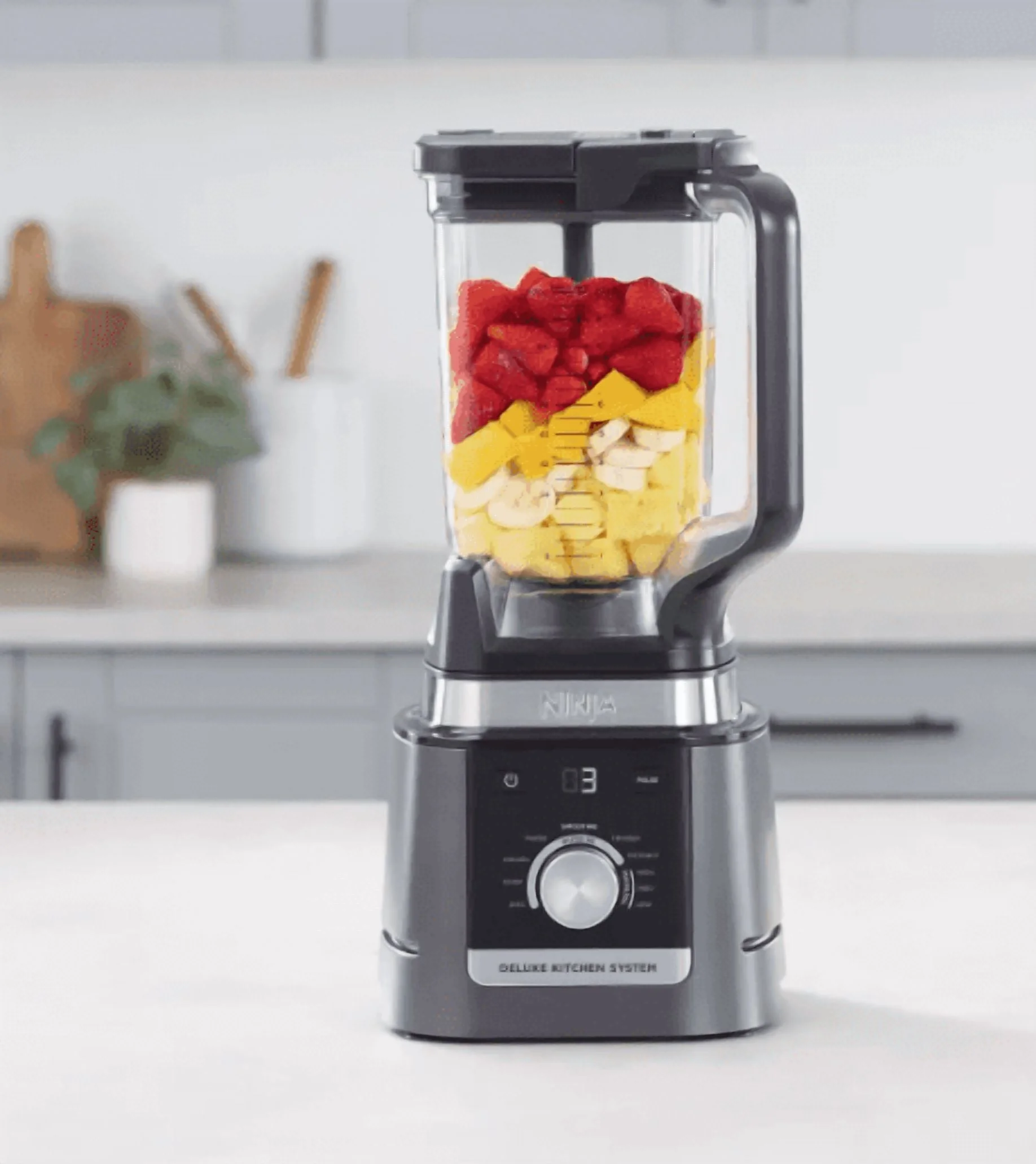 Ninja Deluxe Kitchen System with 88 - Oz. Pitcher, 9 - Cup Processor, & Auto - Iq
