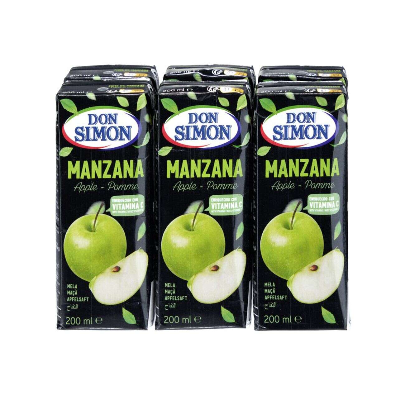 Nectar pomme Don Simon 6x200ml