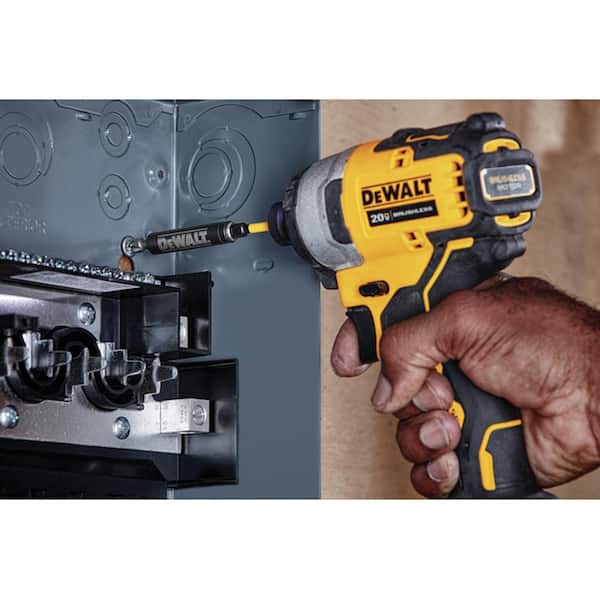 ATOMIC 20V MAX Cordless Brushless Compact 1/4 in. Impact Driver, (2) 20V 1.3Ah Batteries, Charger, and Bag - Image 10