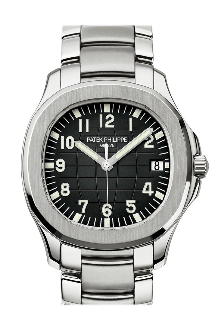 【Super Clone】Patek Philippe Aquanaut Black Dial Stainless Steel Automatic Men's Watch 5167-1A  5167/1A