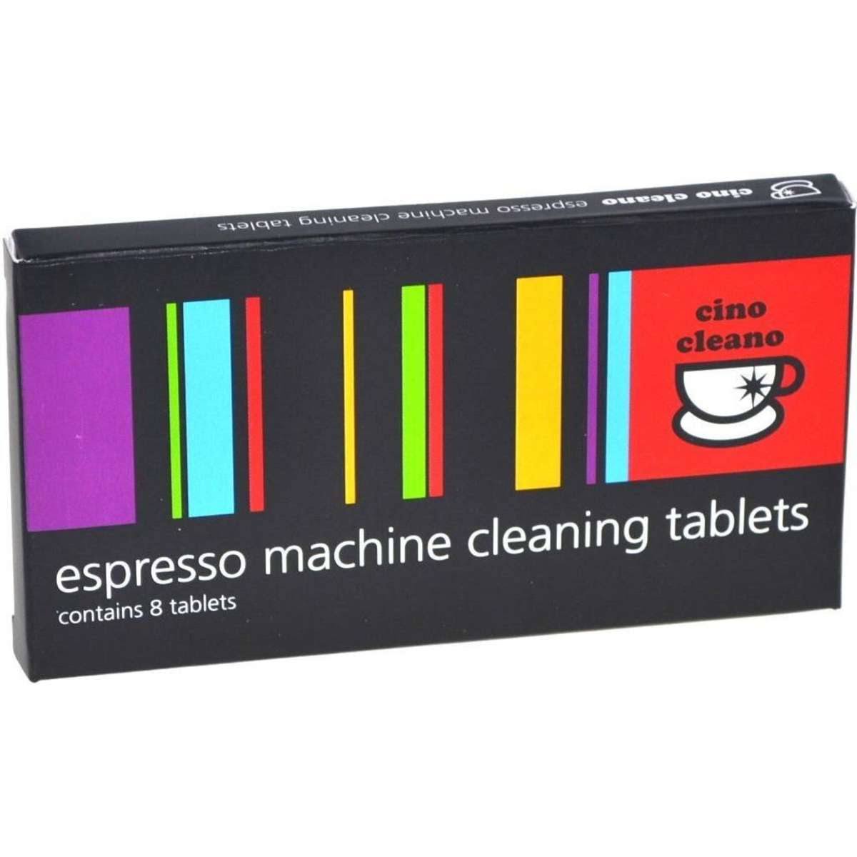 Cino Cleano Espresso Machine Cleaning Tablets 8 Count 25889