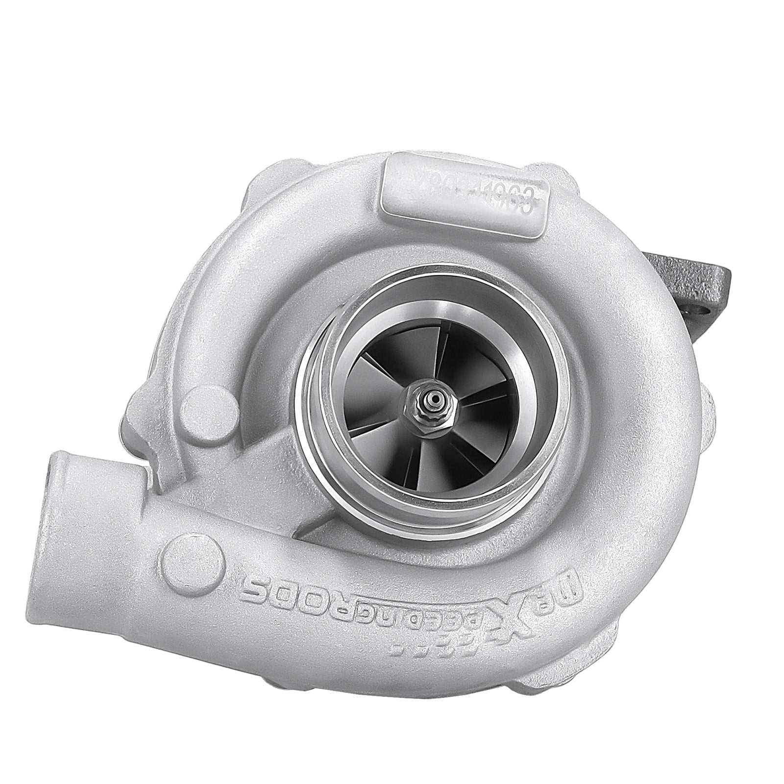 T3 T4 T04E Universal Turbo Turbocharger+Wastegate+ Intercooler+BOV+ Oil Line Kit - Image 7