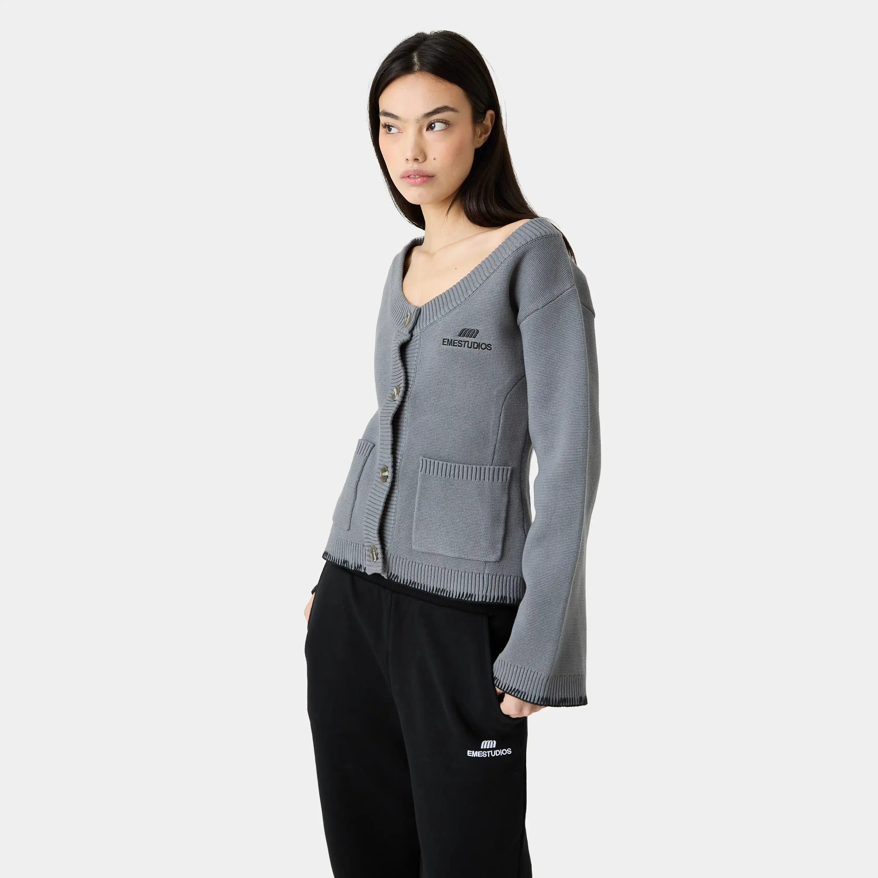 Onyx Grey Cardigan
