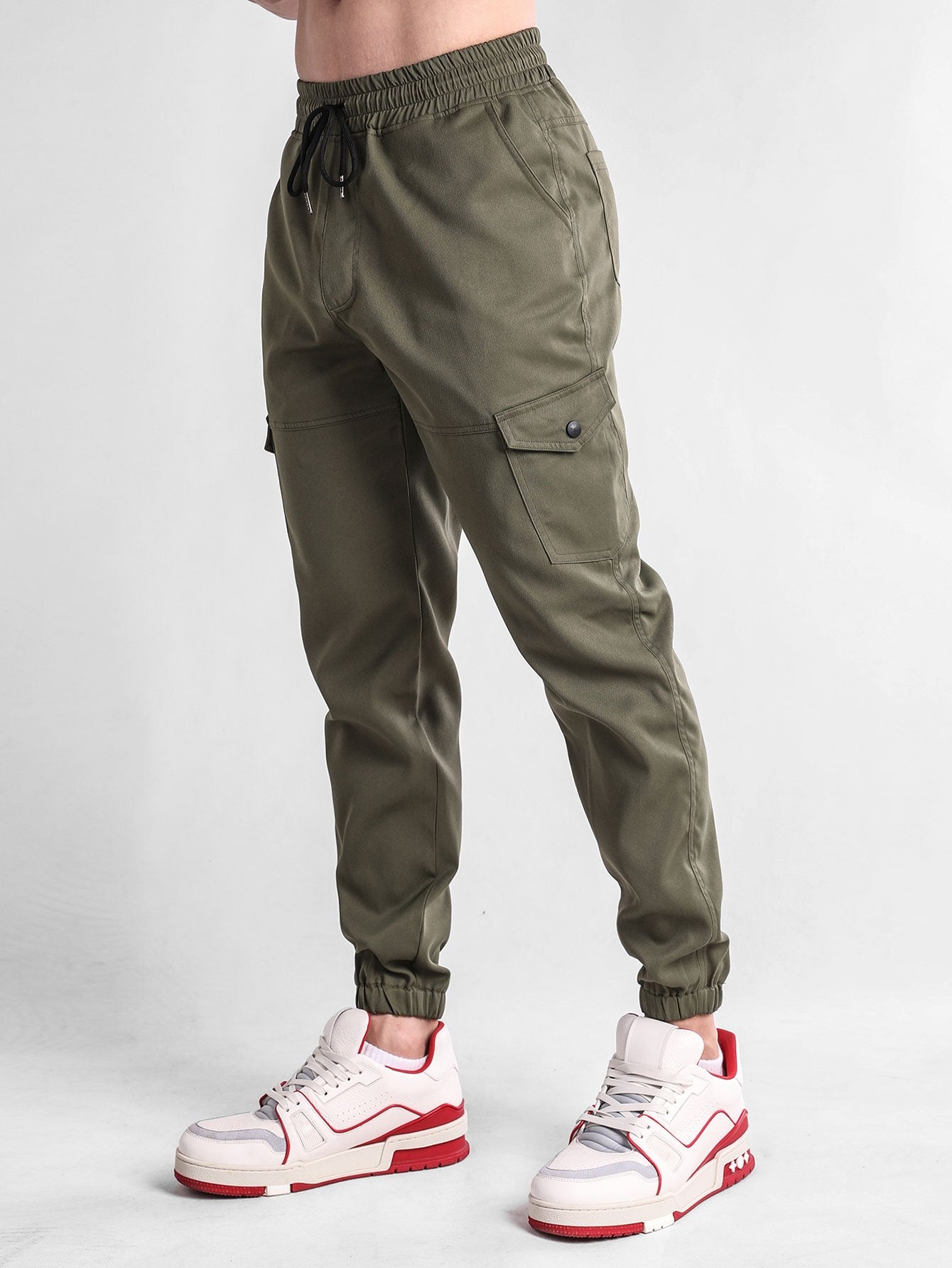 Pantalon cargo chino de jogging