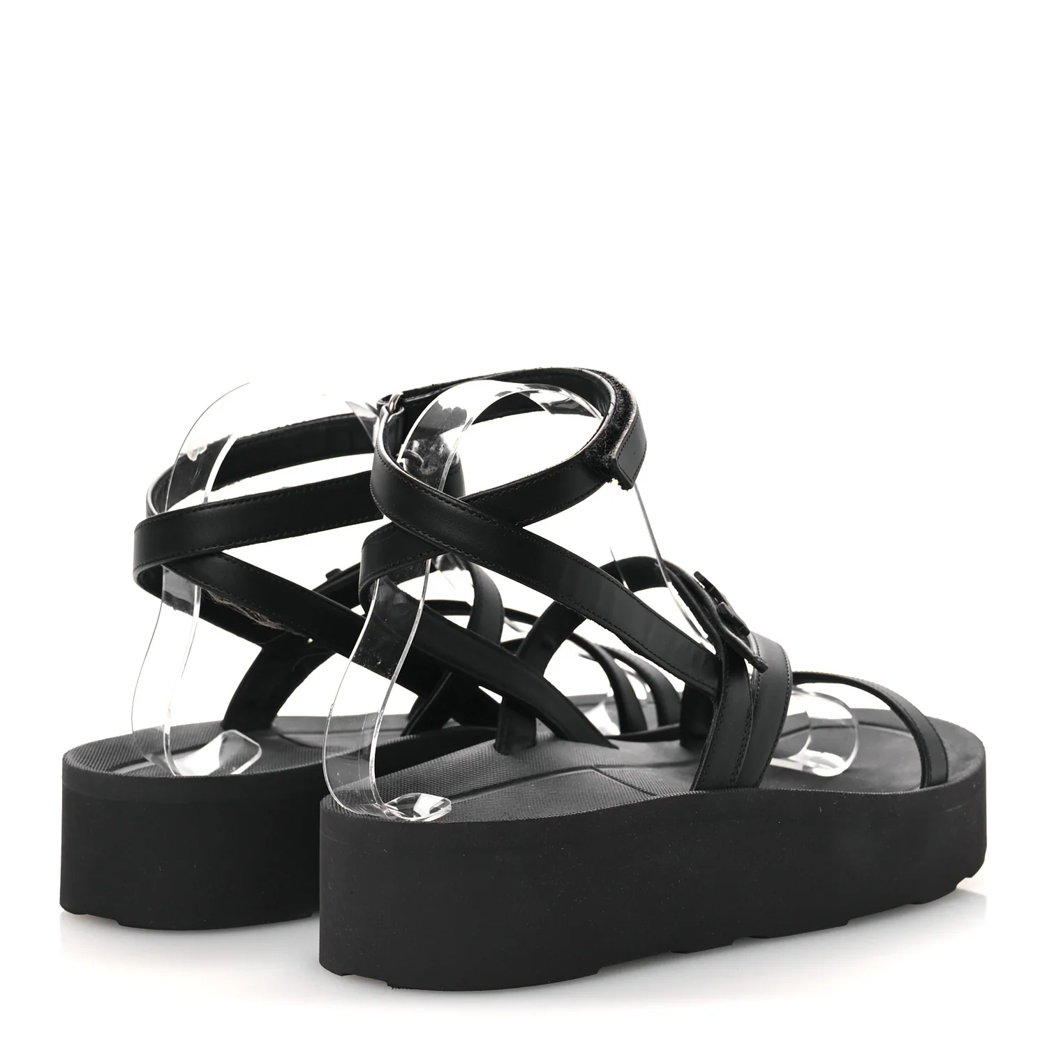 Nappa Liberte Sandals 38 Black