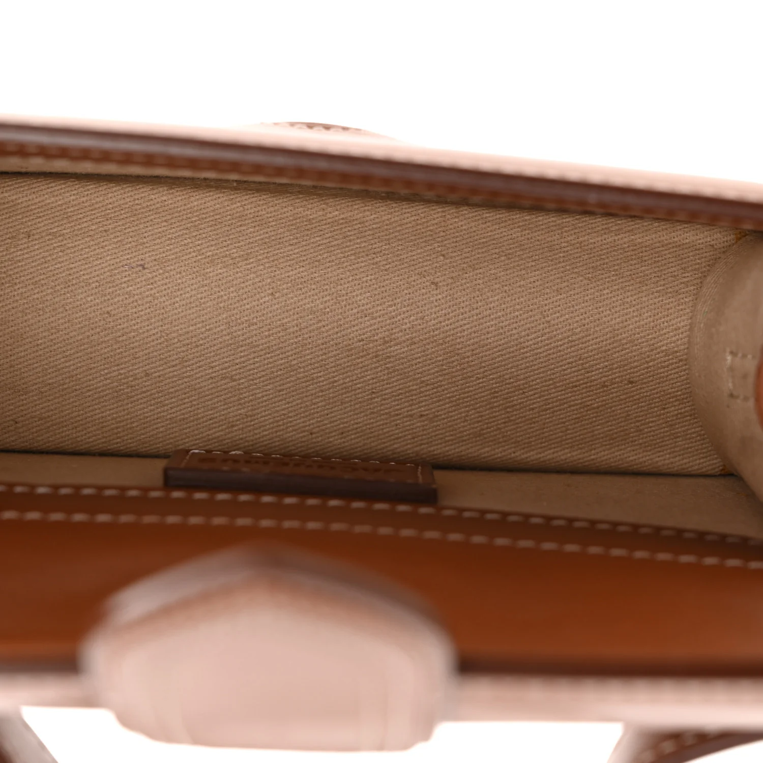 Smooth Calfskin Le Bambino Light Brown