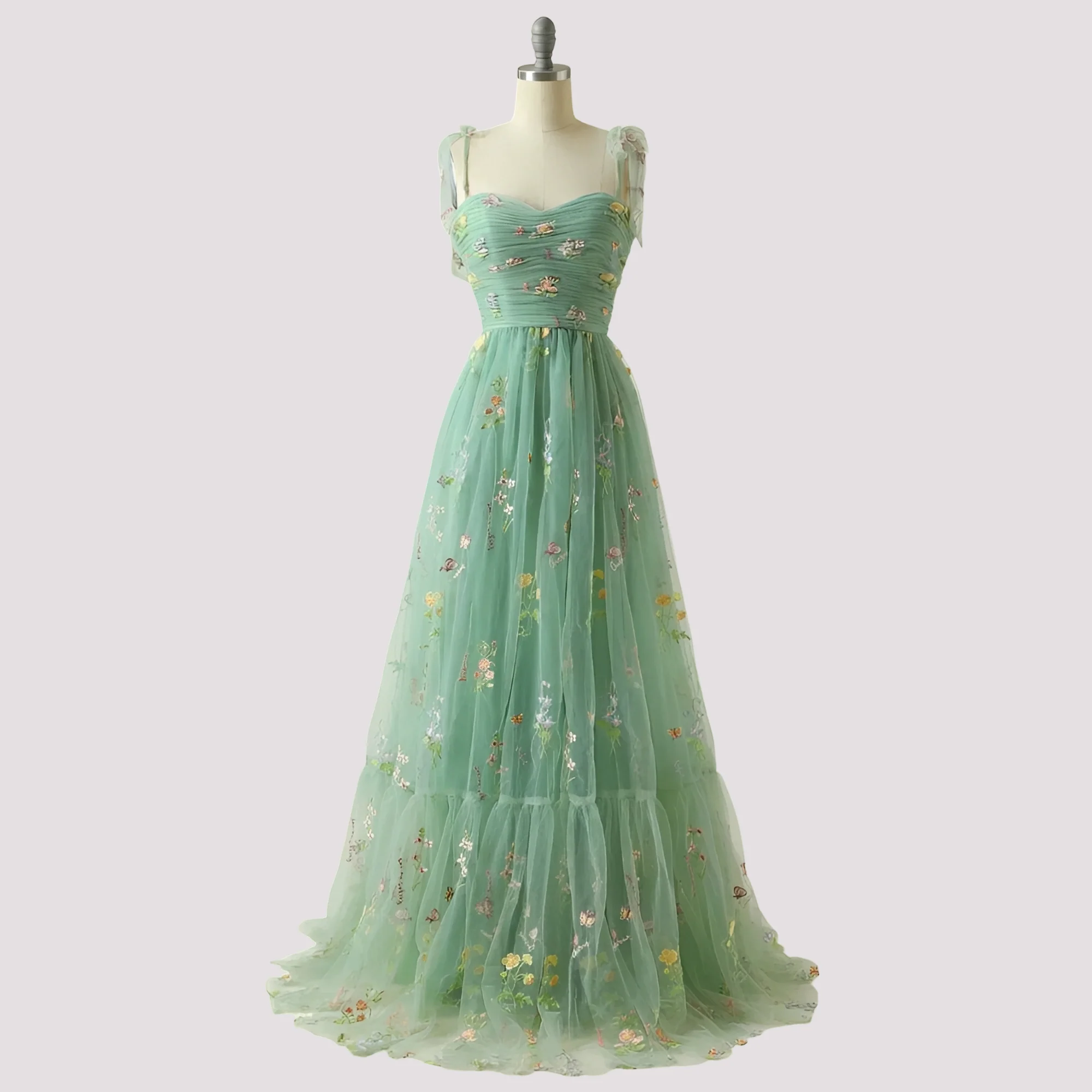 Livia - Robe de bal élégante avec broderie florale