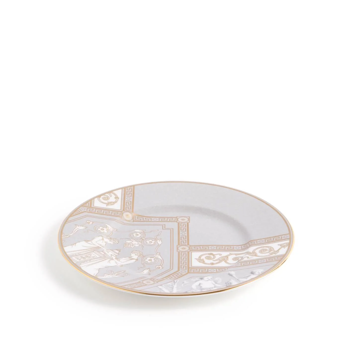 Renaissance Grey Plate