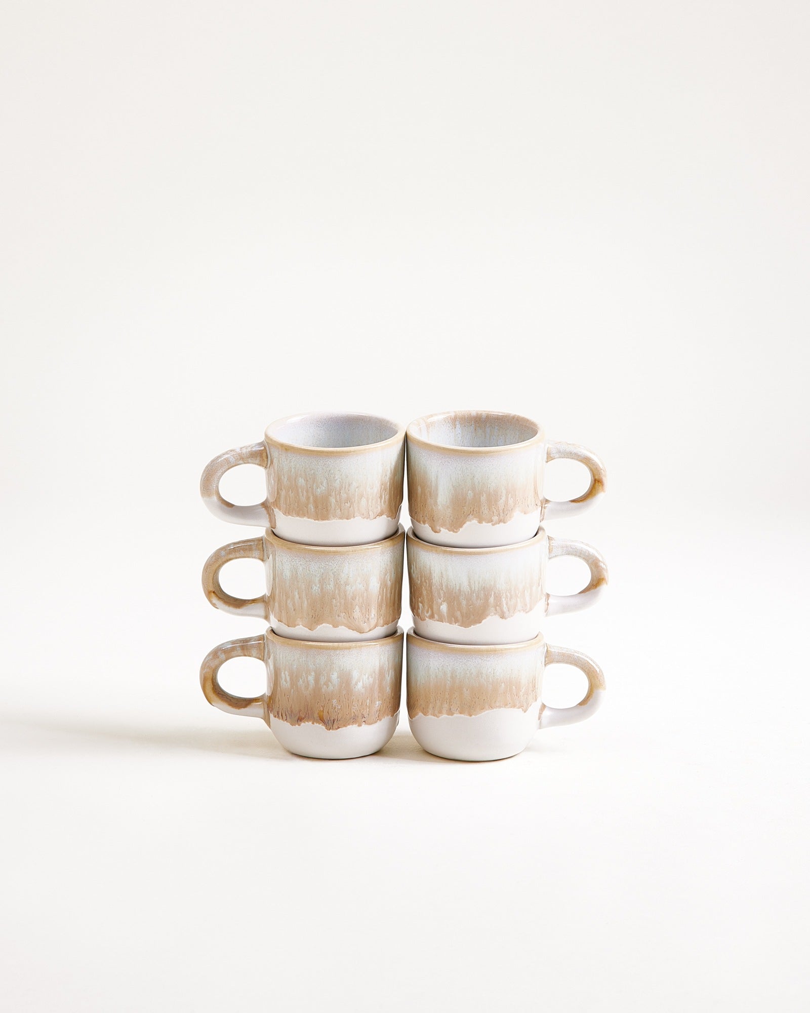 COIMBRA - ESPRESSO MUG SAND SET OF 6