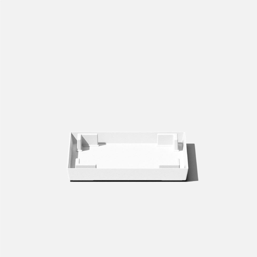 Veradek Pure Series Nobleton Planter Saucer Color: White, Set of: 1, Size: 1.5'' H x 11.5'' W x 11.5'' D