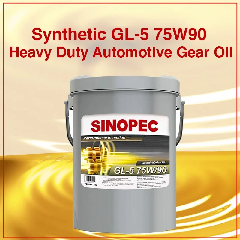 75W90 Synthetic EP Gear Lube - 5 Gallon Pail (18 L - 4.75 GAL)