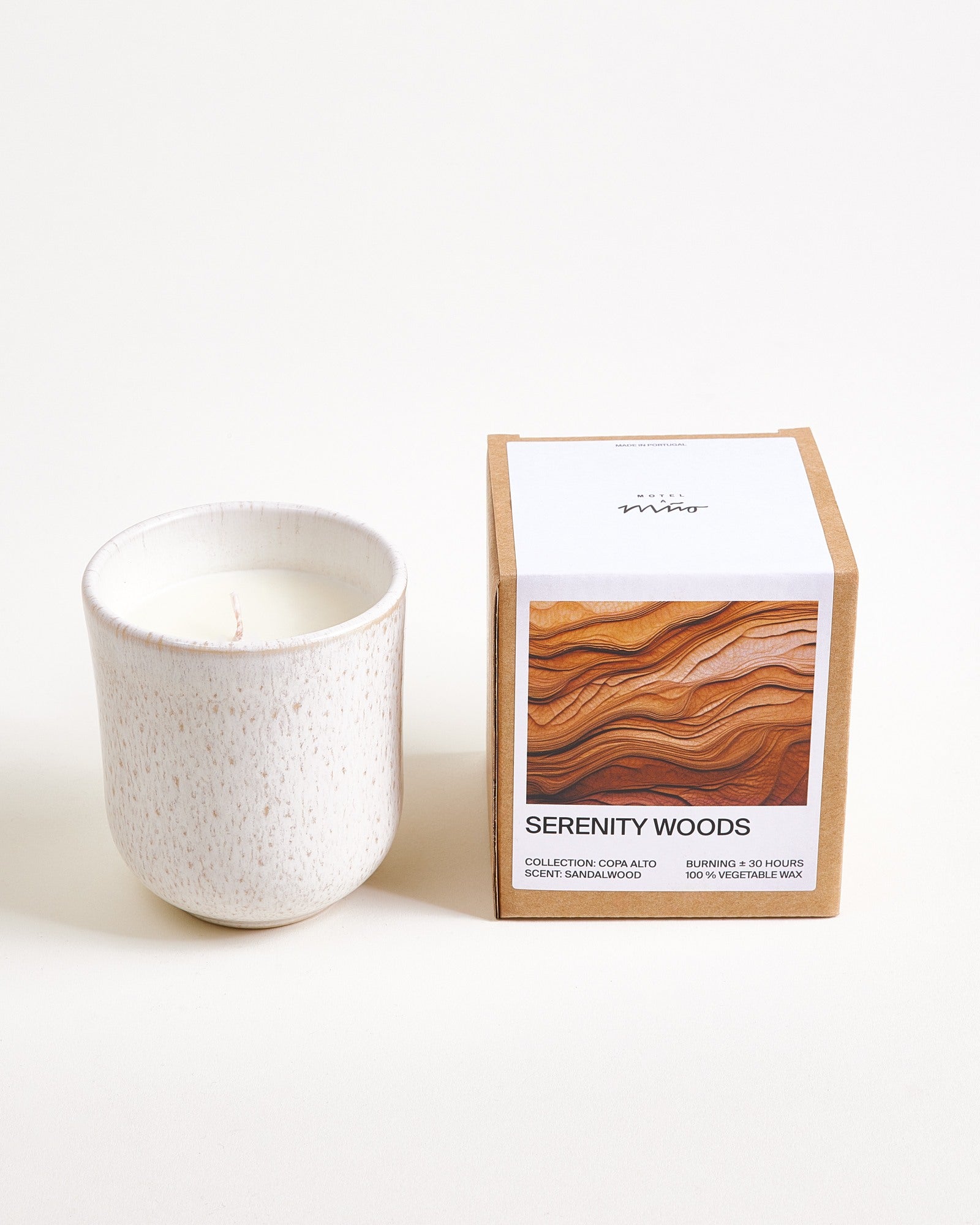 COPA ALTO - SCENTED CANDLE SERENITY WOODS SAND
