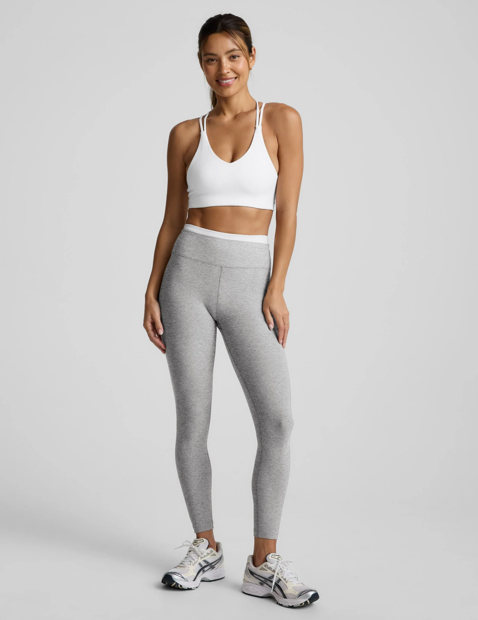 Spacedye™ Layered High Waisted Midi Legging