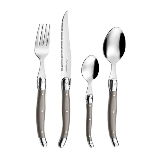 Tradition bestikksett 24 deler taupe