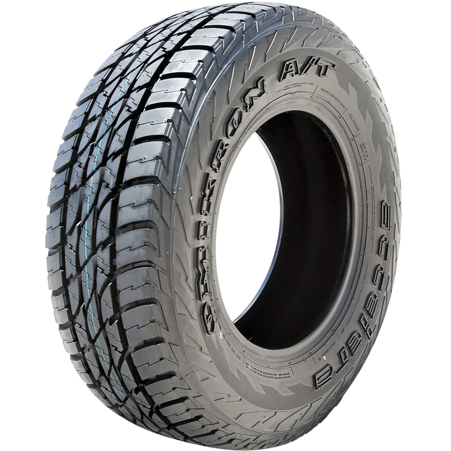 Set of 4 (FOUR) Accelera Omikron A/T LT 245/75R16 120/116Q E 10 Ply AT All-Terrain Tires