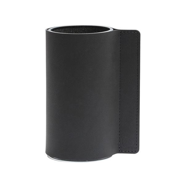 Block Nupo vase S 7,5x15 cm antrasitt