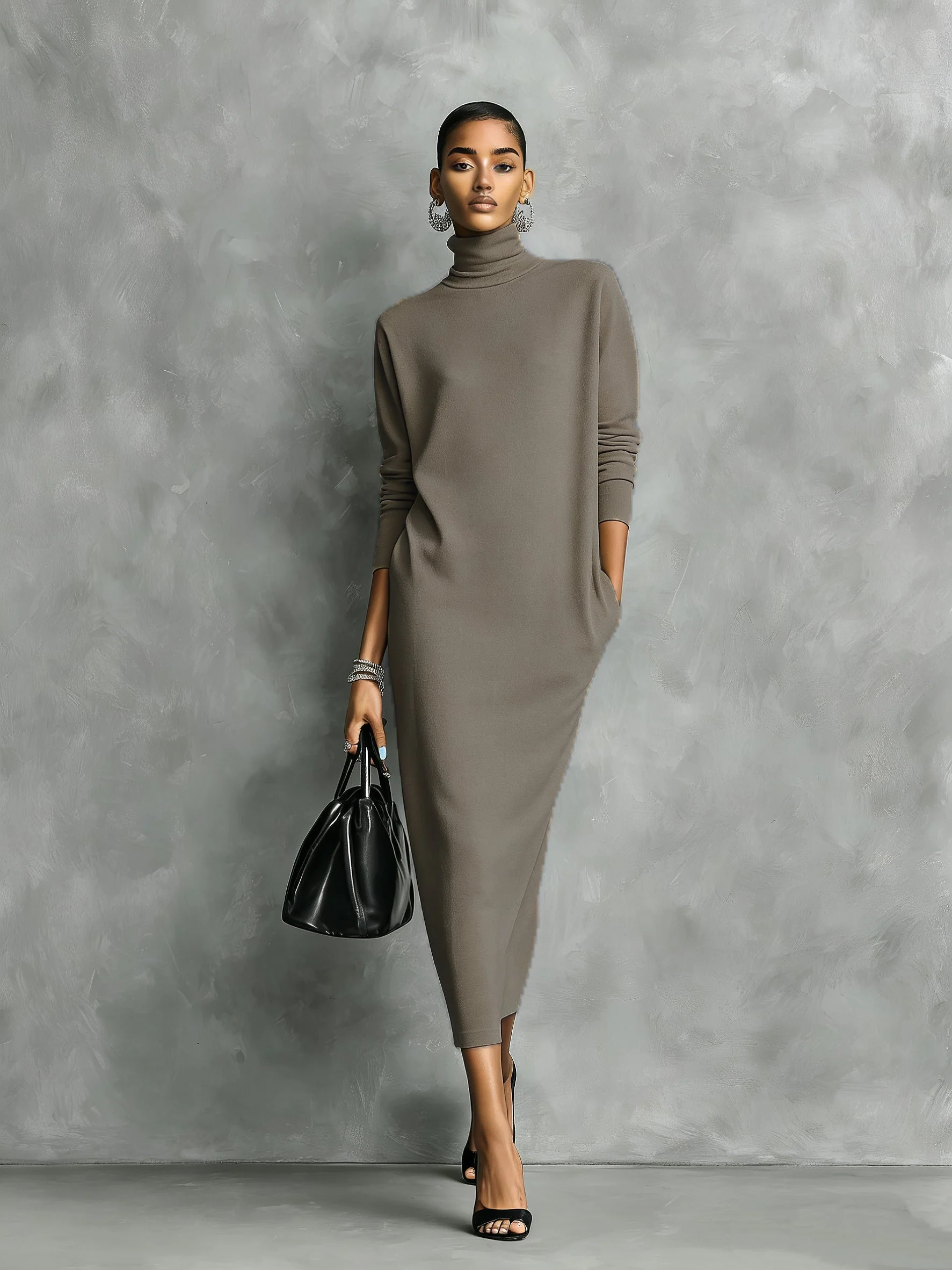 Belladonna | Robe Midi Élégante
