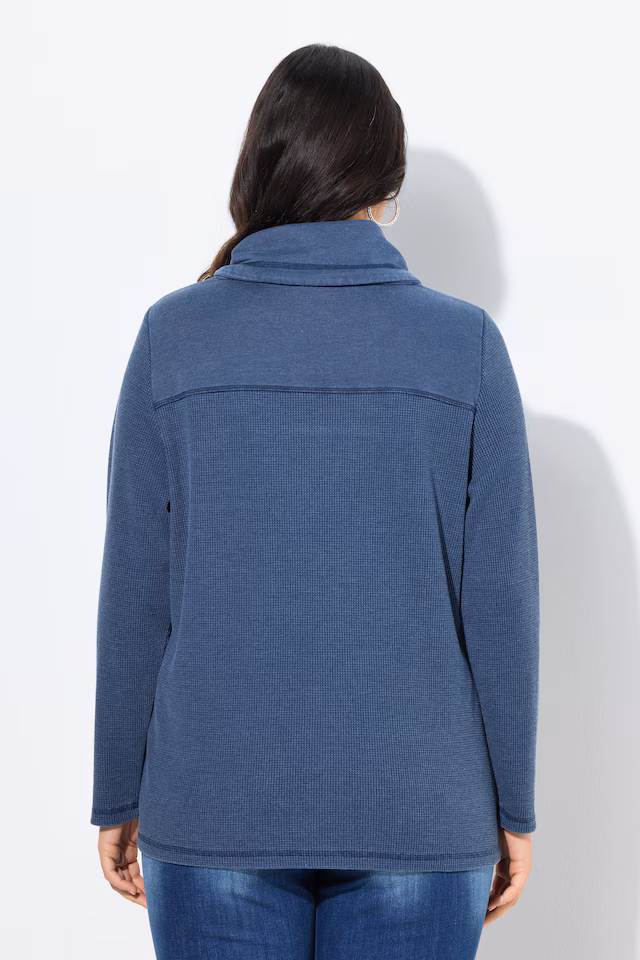 Waffle Pique Sweatshirt