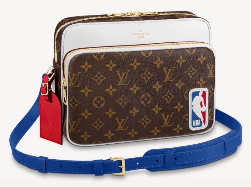 ♯LVXNBA*レア*【Vuitton】入手困難！上品スポーティ☆MESSENGER M45584M45583