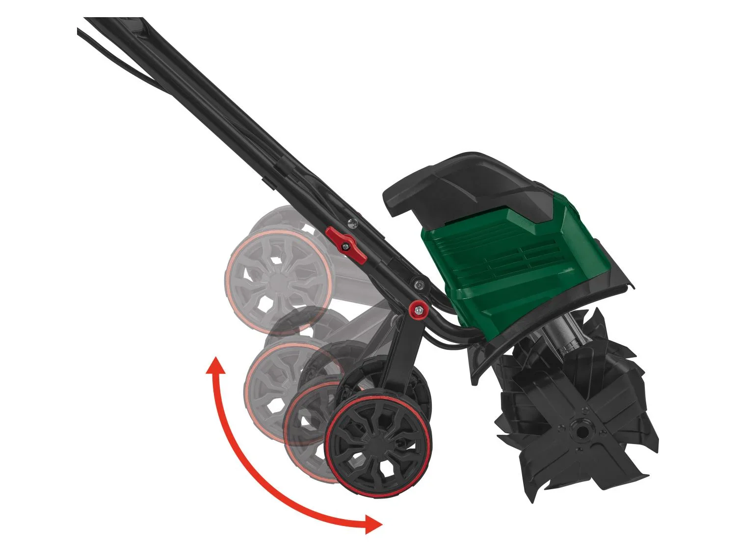 PARKSIDE Bineuse lectrique PEBH 1500 B2, 6 fraises, 1500 W