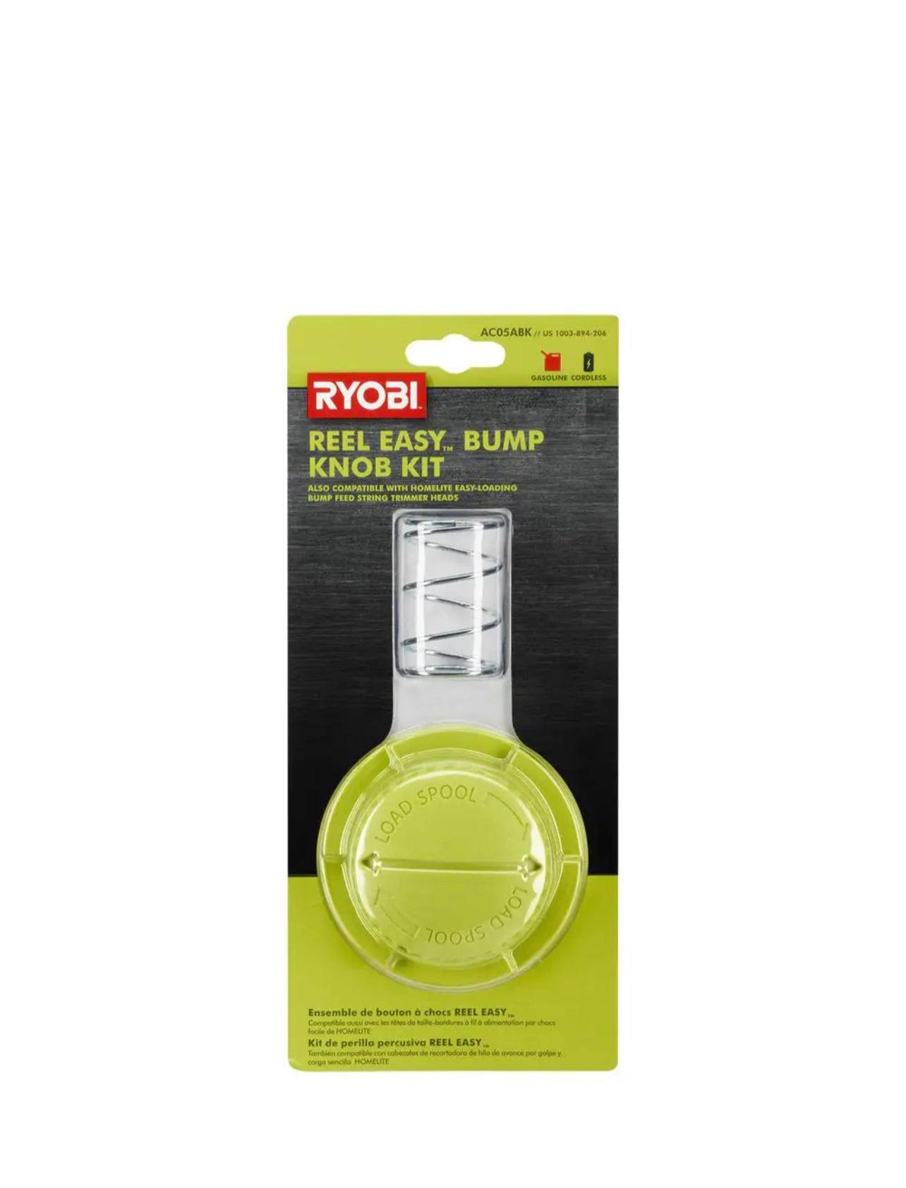 Ryobi Replacement Arborless Bump Knob for Reel Easy Trimmer Head