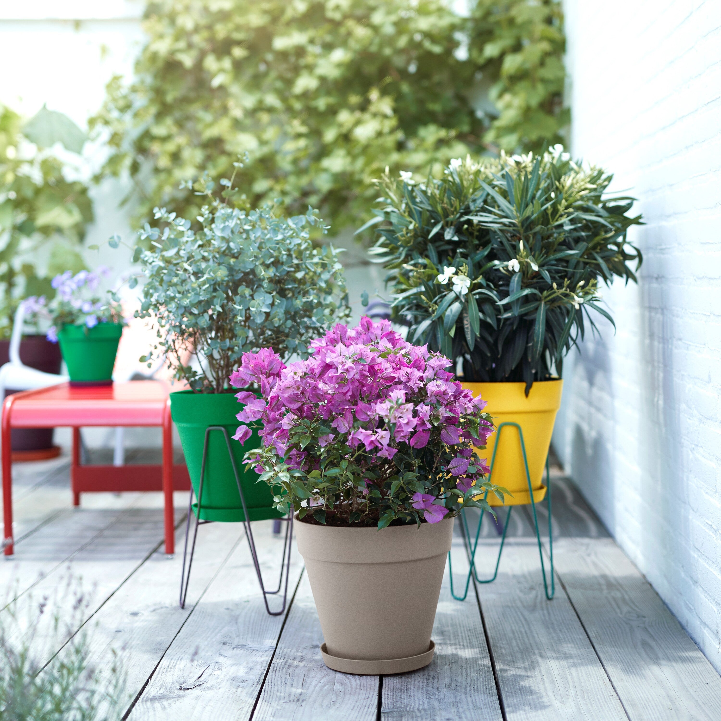elho Loft Urban Round Bloempot 70 cm - 100% gerecycled kunststof