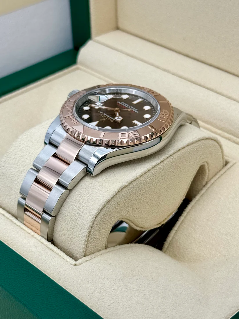 [Super Clone]RLX Yacht-Master 37mm 268621 Two-Tone Chocolate Dial