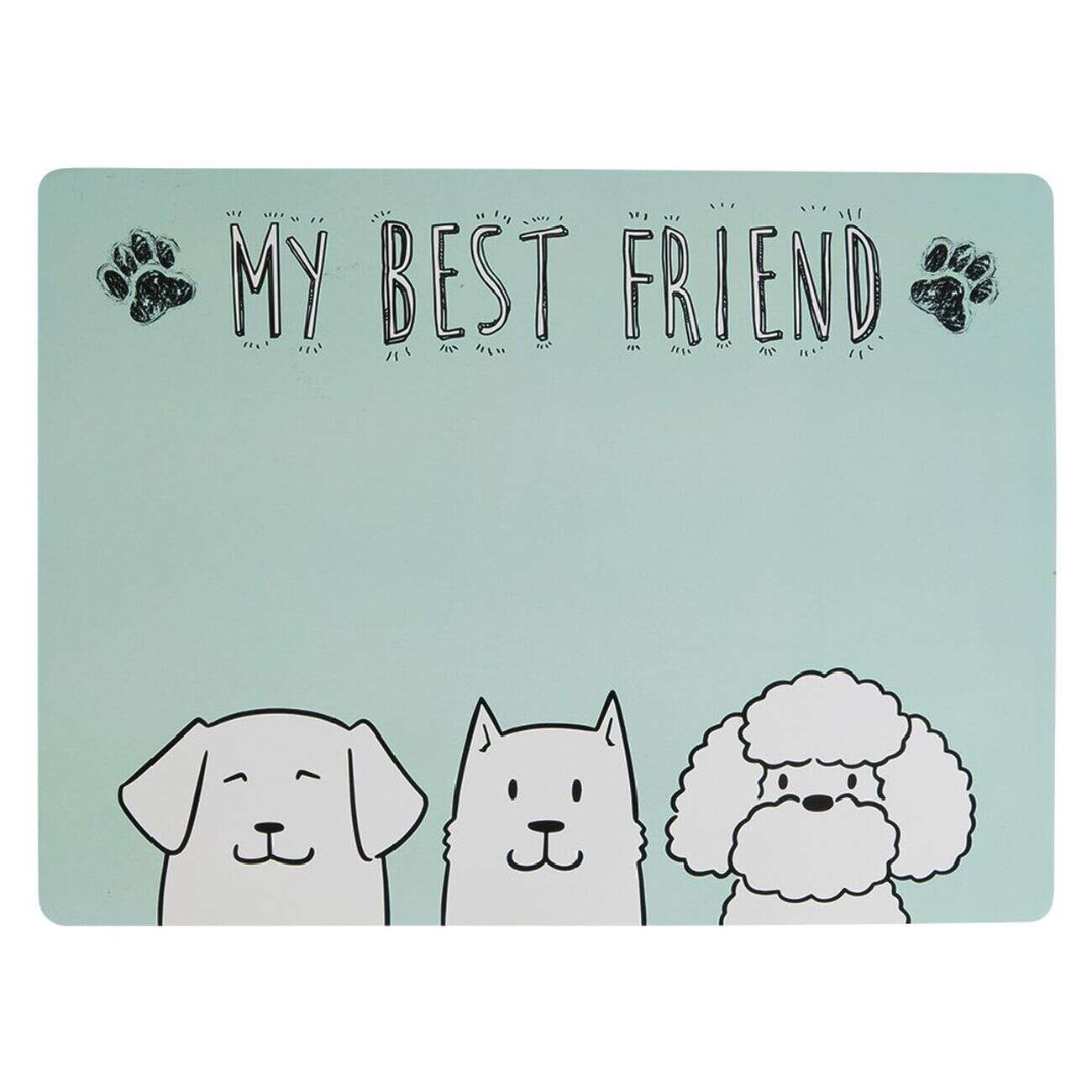 Tapis repose gamelle 32x43cm (2 modèles)