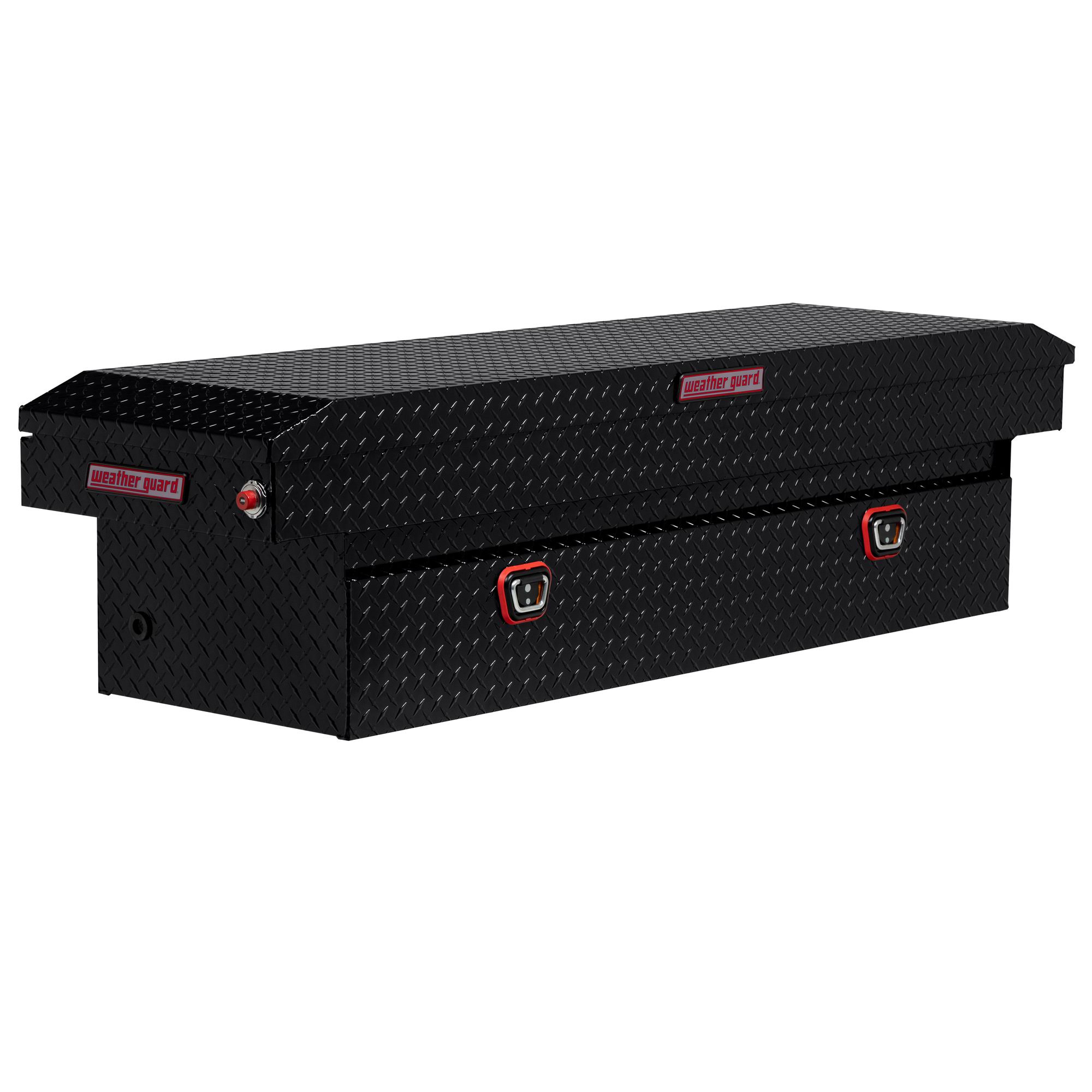 Weather Guard Saddle Tool Box Gloss Black 127-5-03-Instock