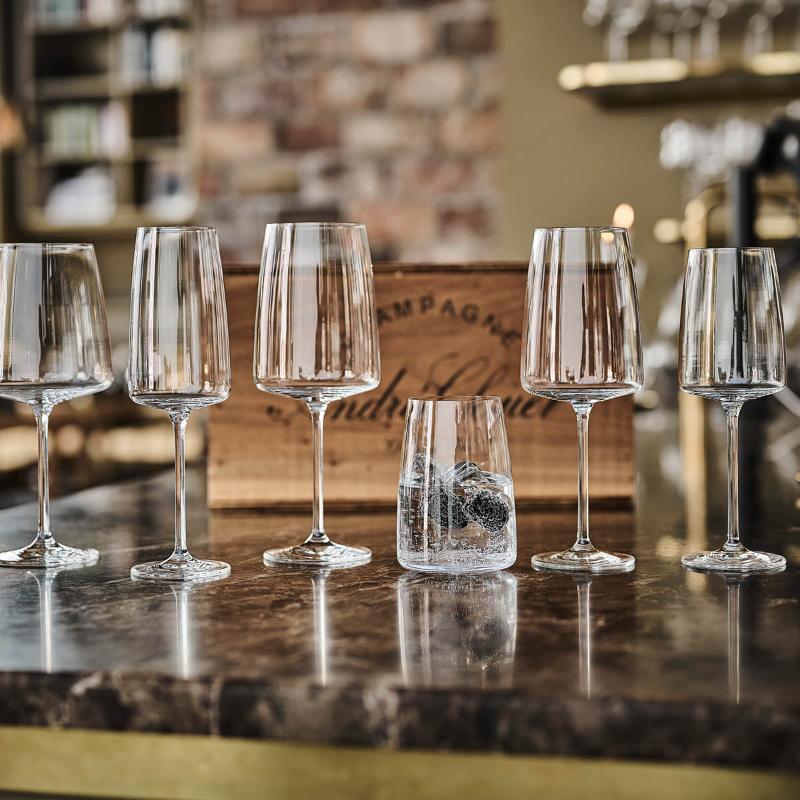 Vivid Senses vannglass 50 cl 4 stk