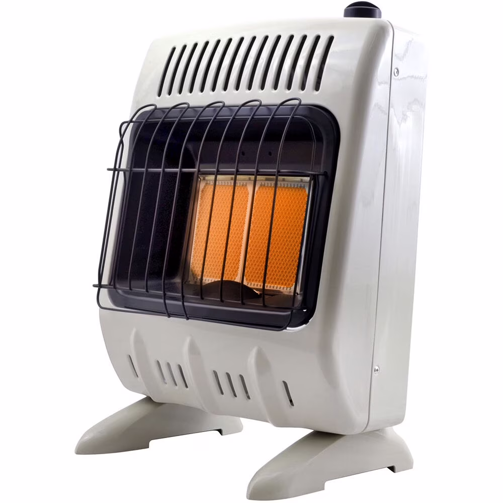 F299811 10,000 BTU Vent Free Radiant Natural Gas Heater