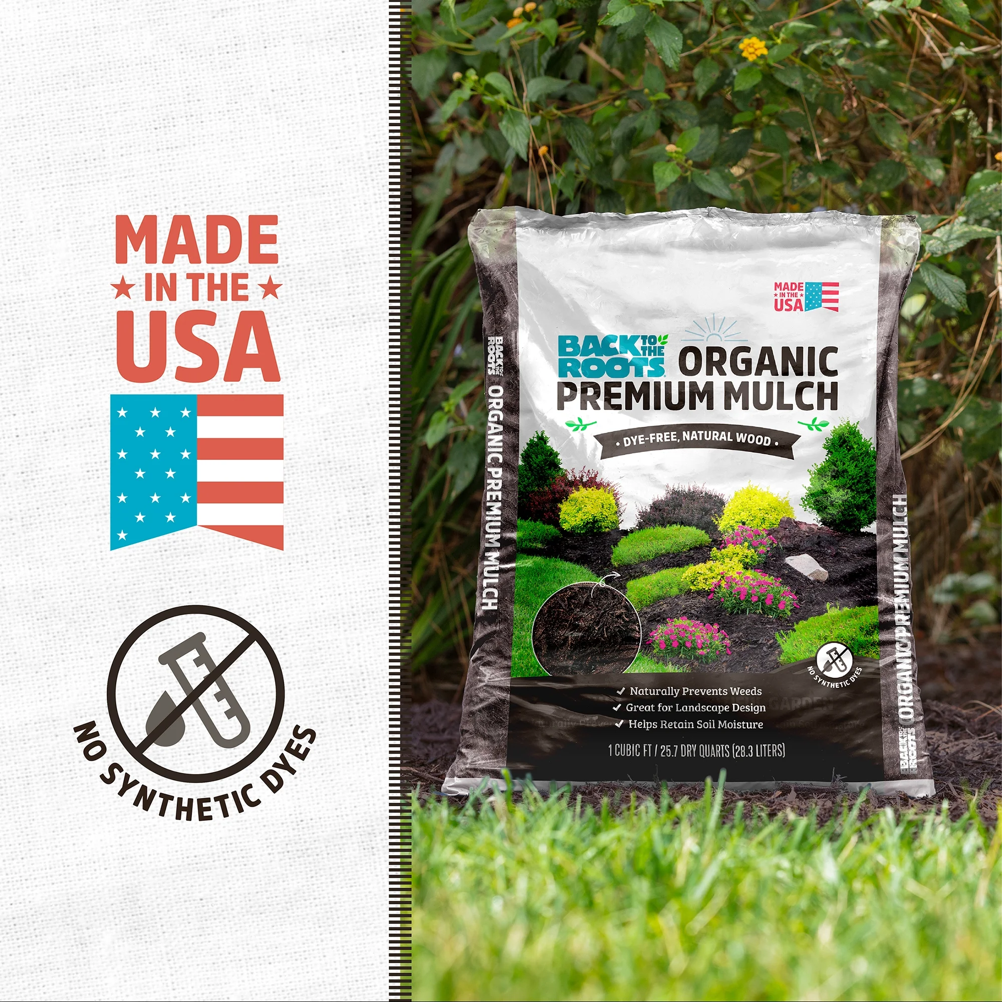 Organic Bark Bagged Mulch (10 1cu ft Bags) Image 5