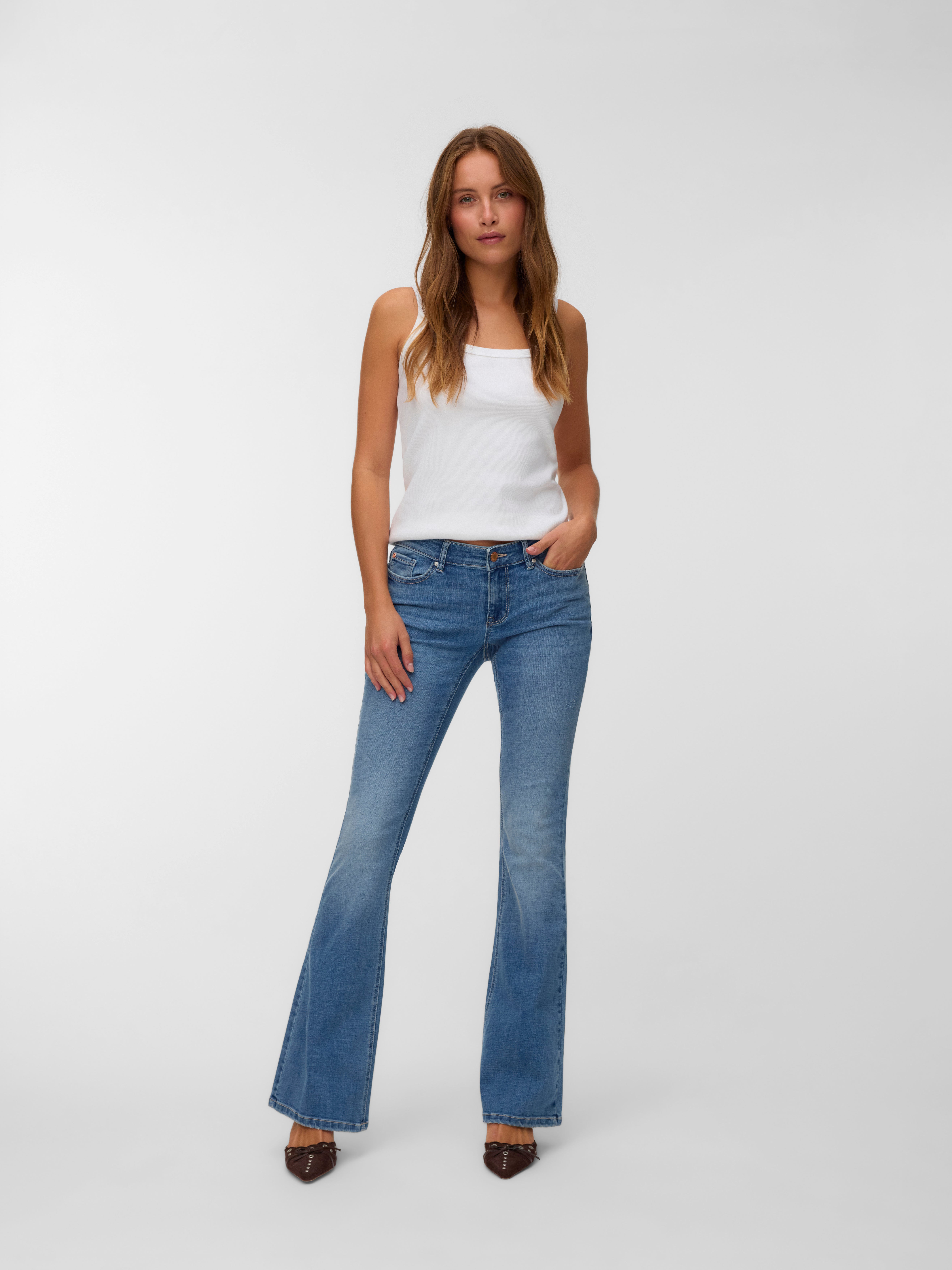 VERO MODA® VMSIGI Low rise Flared Fit Jeans