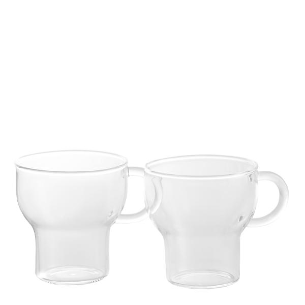 Glasskrus liten 15 cl 2 stk klar