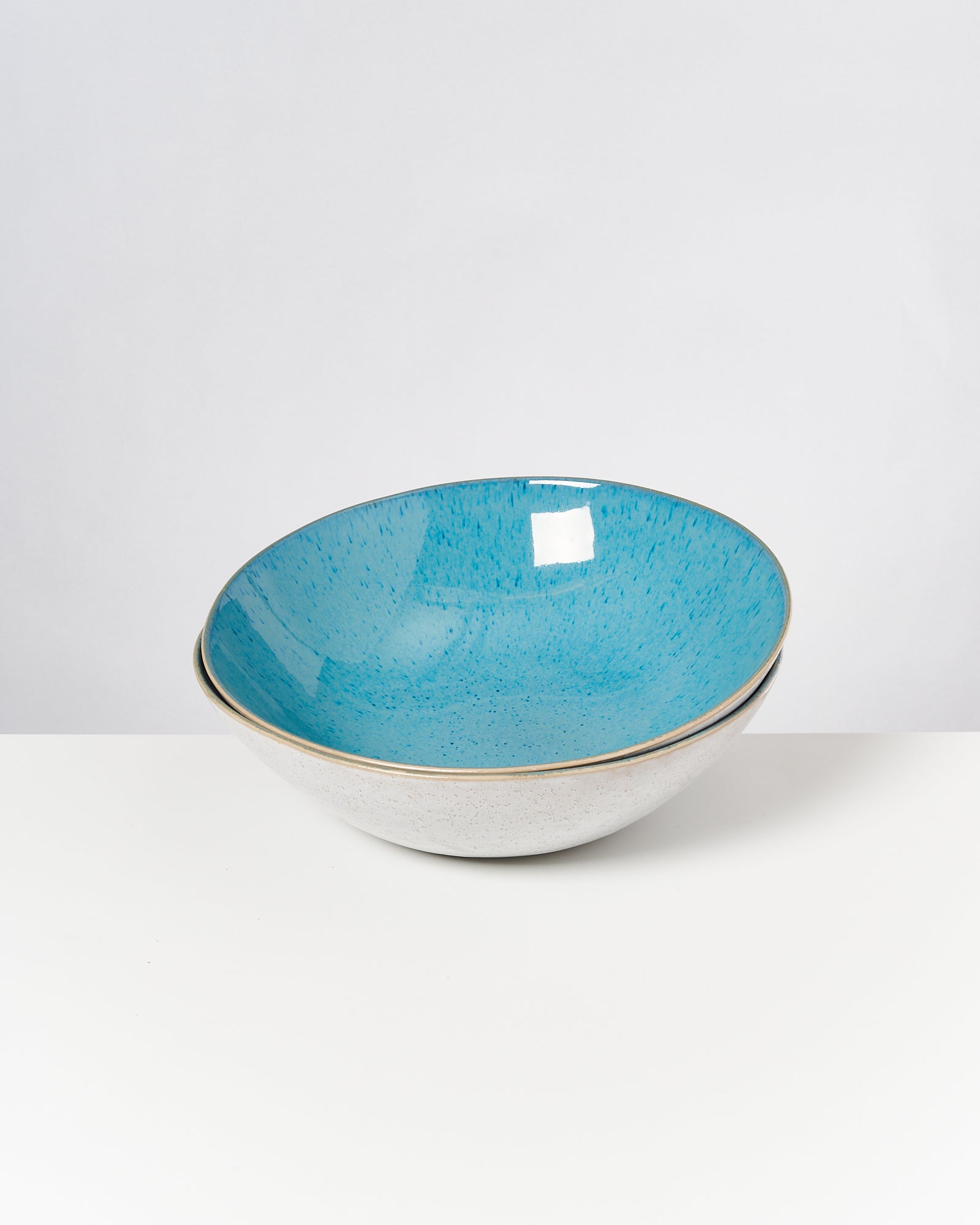 AREIA - LARGE SERVING BOWL AQUA