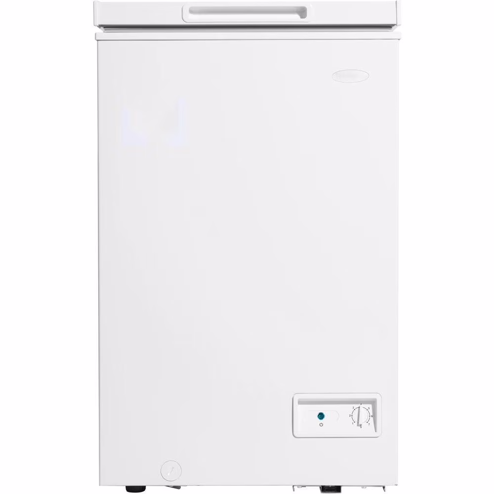 DCF035A6WM 3.5 cu. ft. Square Model Chest Freezer DOE(3.5 cu ft)