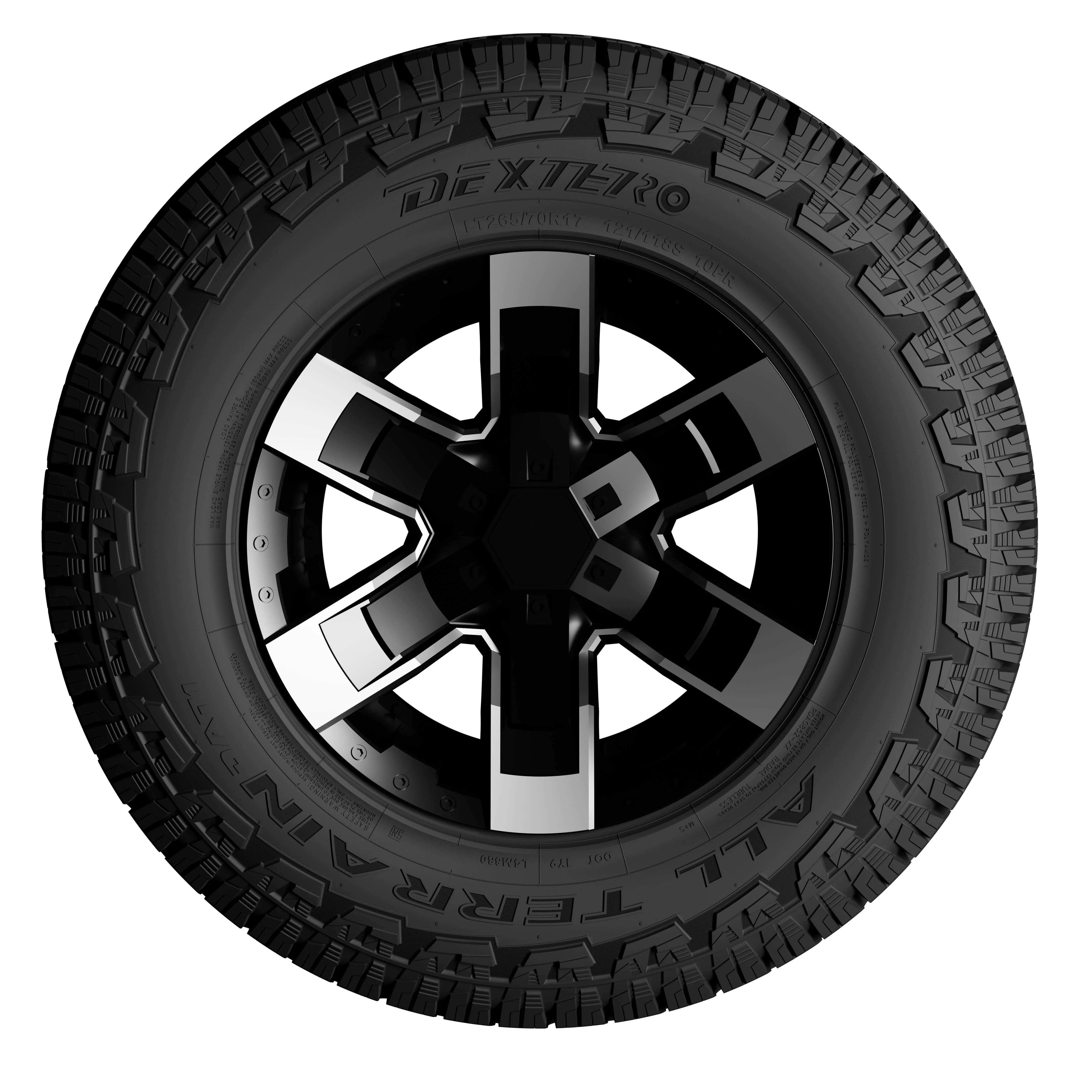 All Terrain DAT1 P265/70R17 113T Fits: 2014 18 Chevrolet Silverado 1500 WT, 2010 20 GMC Sierra 1500 SLE