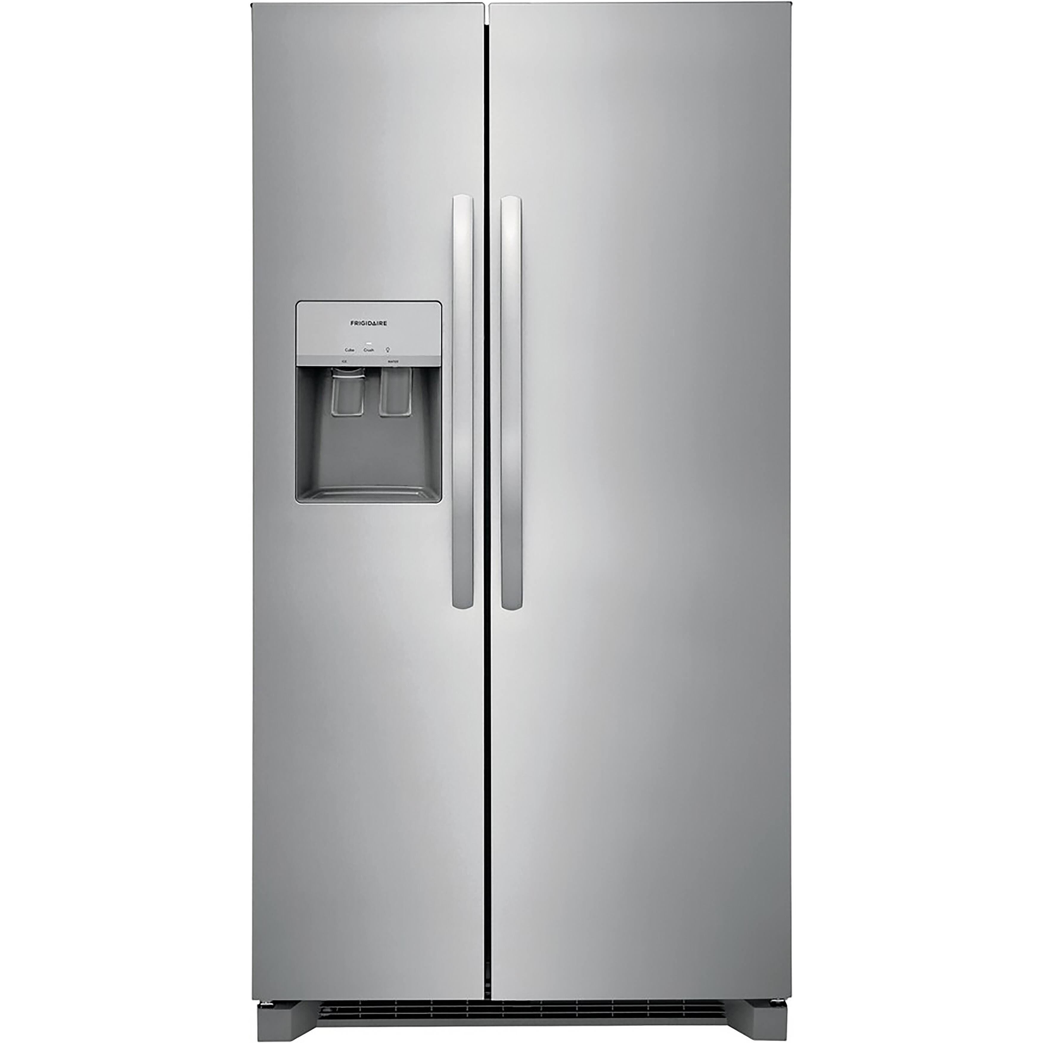 Frigidaire FRSS2623AS 36 inch Side by Side Refrigerator with 25.6 Cu. ft. Capacity - Stainless Steel