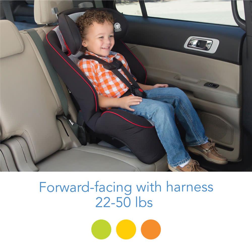 Cosco Kids Easy Elite All - in - One Convertible Car Seat. Spring Petals