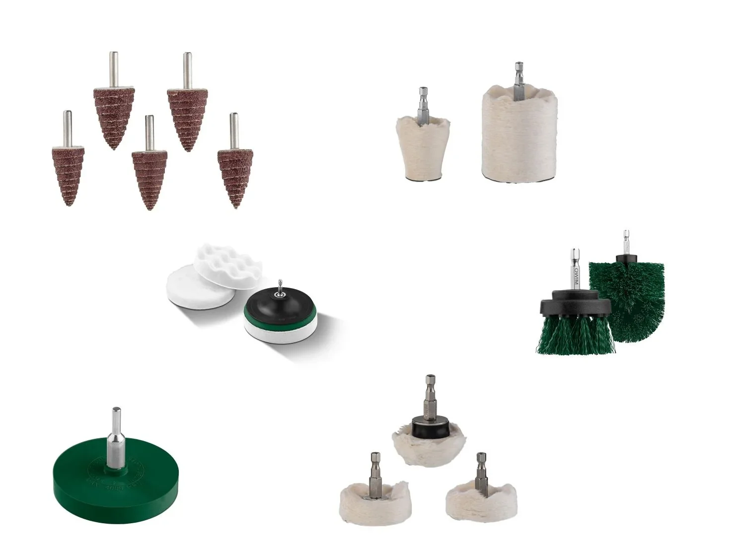 PARKSIDE Coffret d'accessoires de polissage