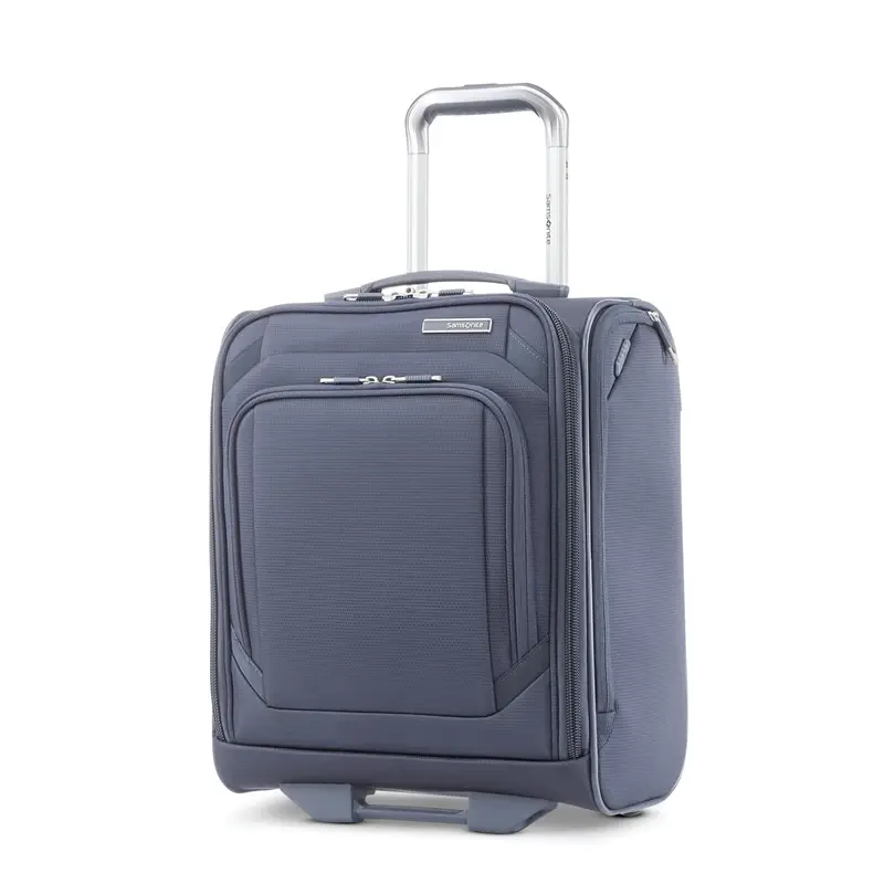 White / White / Beige Ascentra Wheeled Underseater Underseat Luggage | 6035-SKJHD - SAMSONITE OUTLET