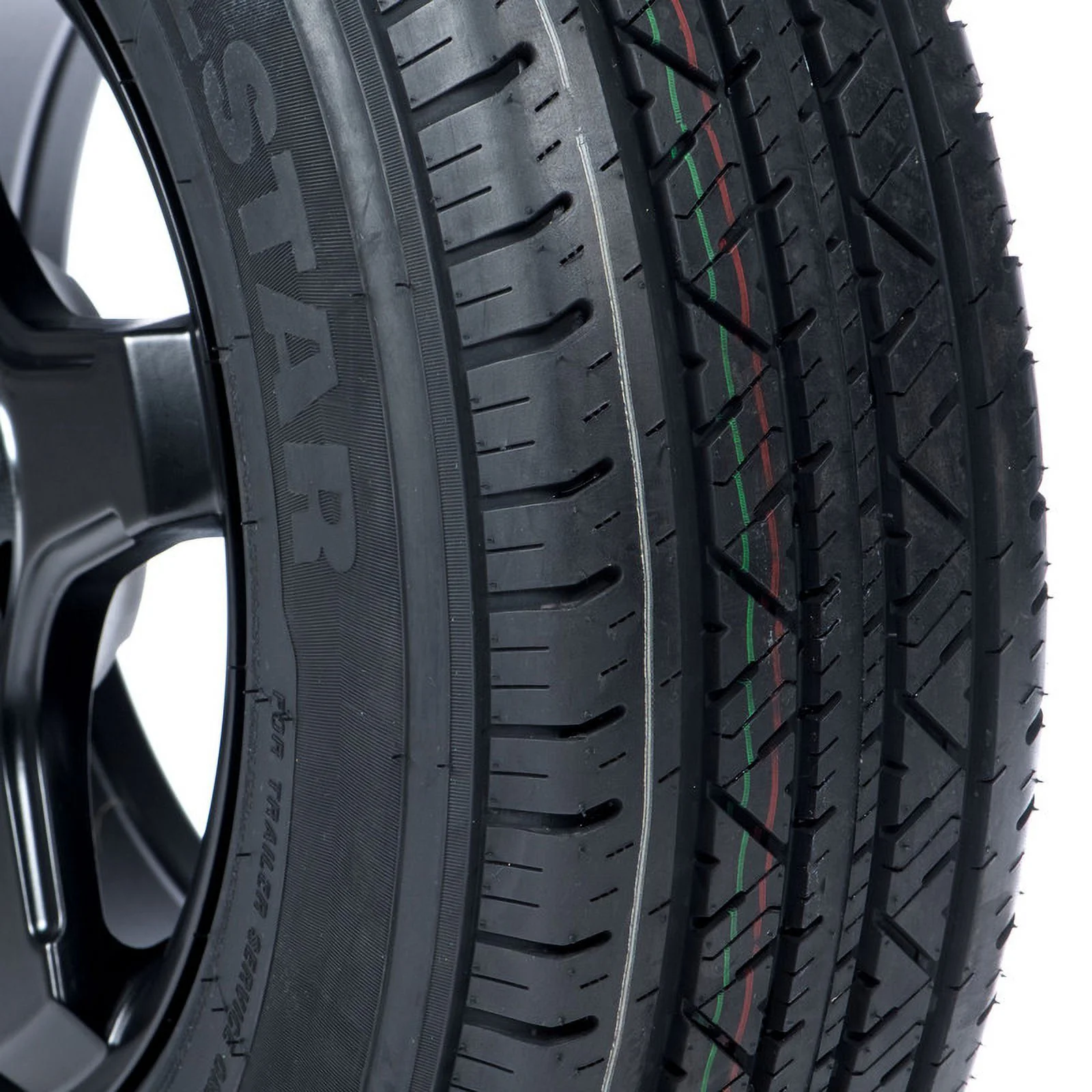 Travelstar HF288 All-Season ST225/75R15 ST225/75/15 10 Ply Load Range E 117/112N Trailer Tire(No Rim)