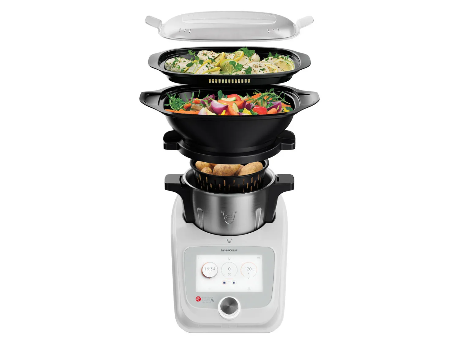 SILVERCREST KITCHEN TOOLS Monsieur Cuisine Connect SKMC 1100 A1, 4,5 L
