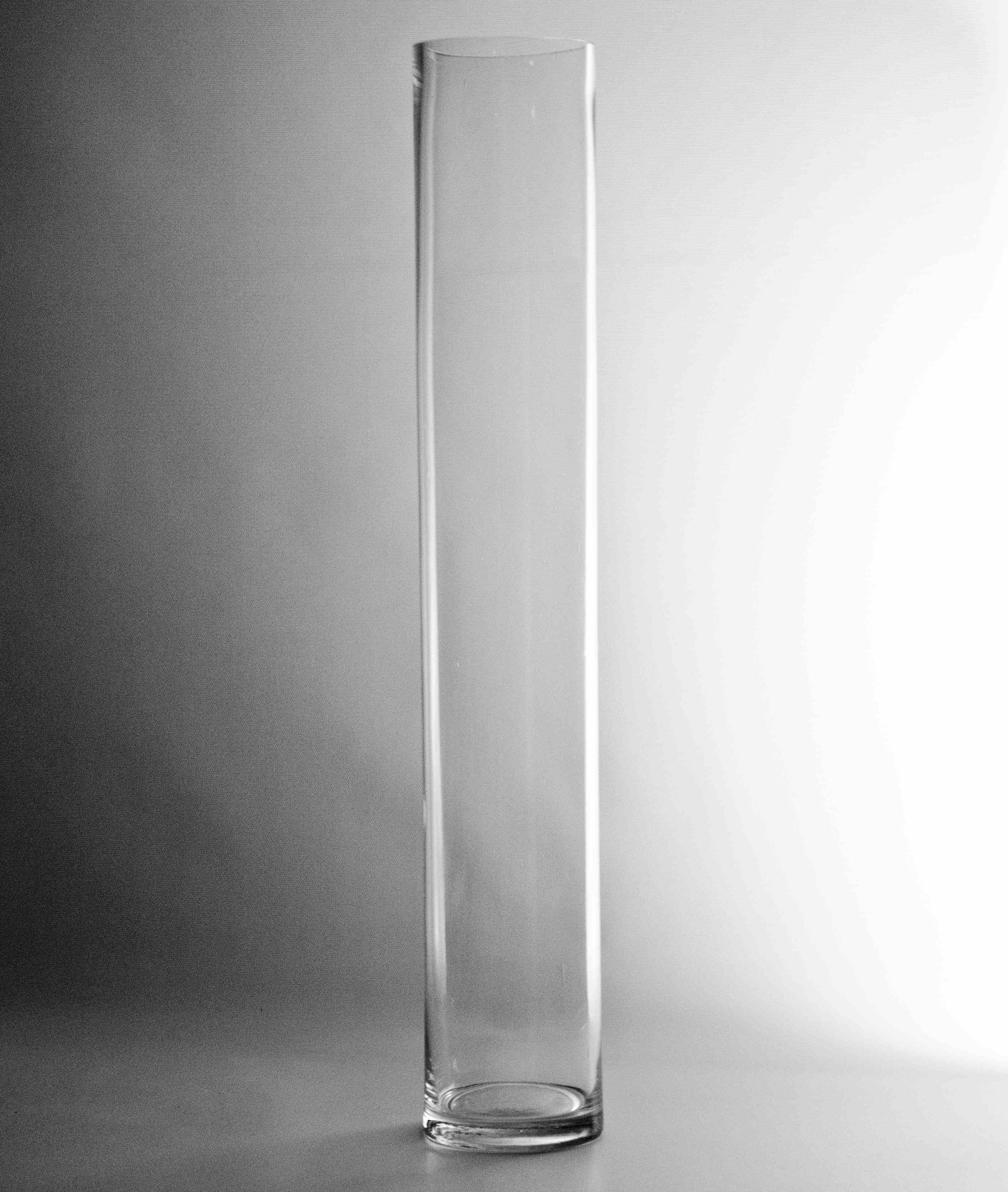 WGV International Glass 4-inch x 24-inch Cylinder Vase (Pack of 6)