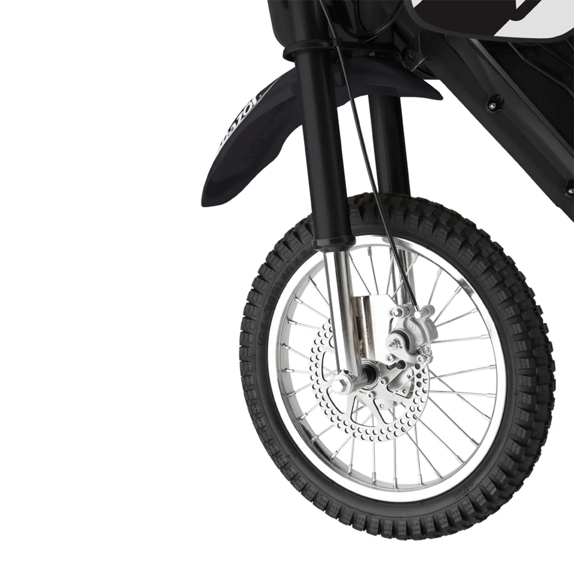MX650 Dirt Rocket High-Torque Electric Motocross Dirt Bike, Black (2 Pack) - Image 5