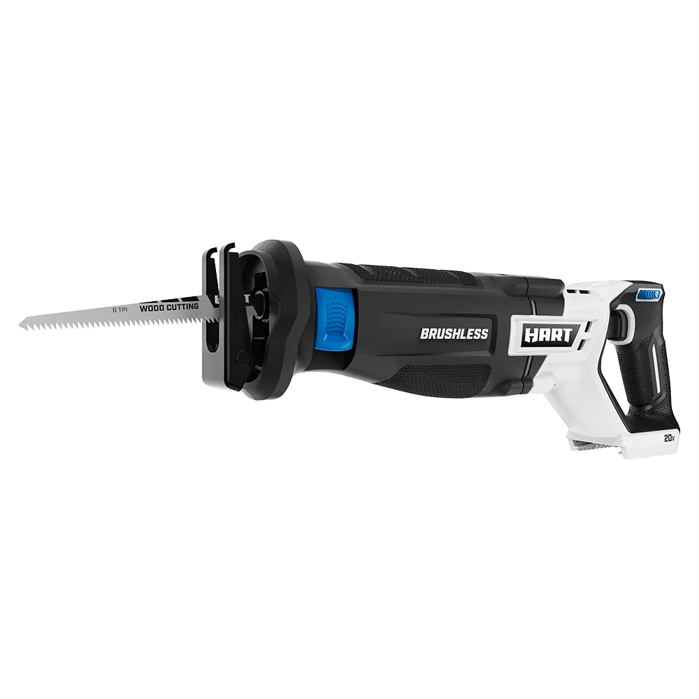 HART 20-Volt Battery-Powered Brushless Reciprocating Saw (Battery Not Included)