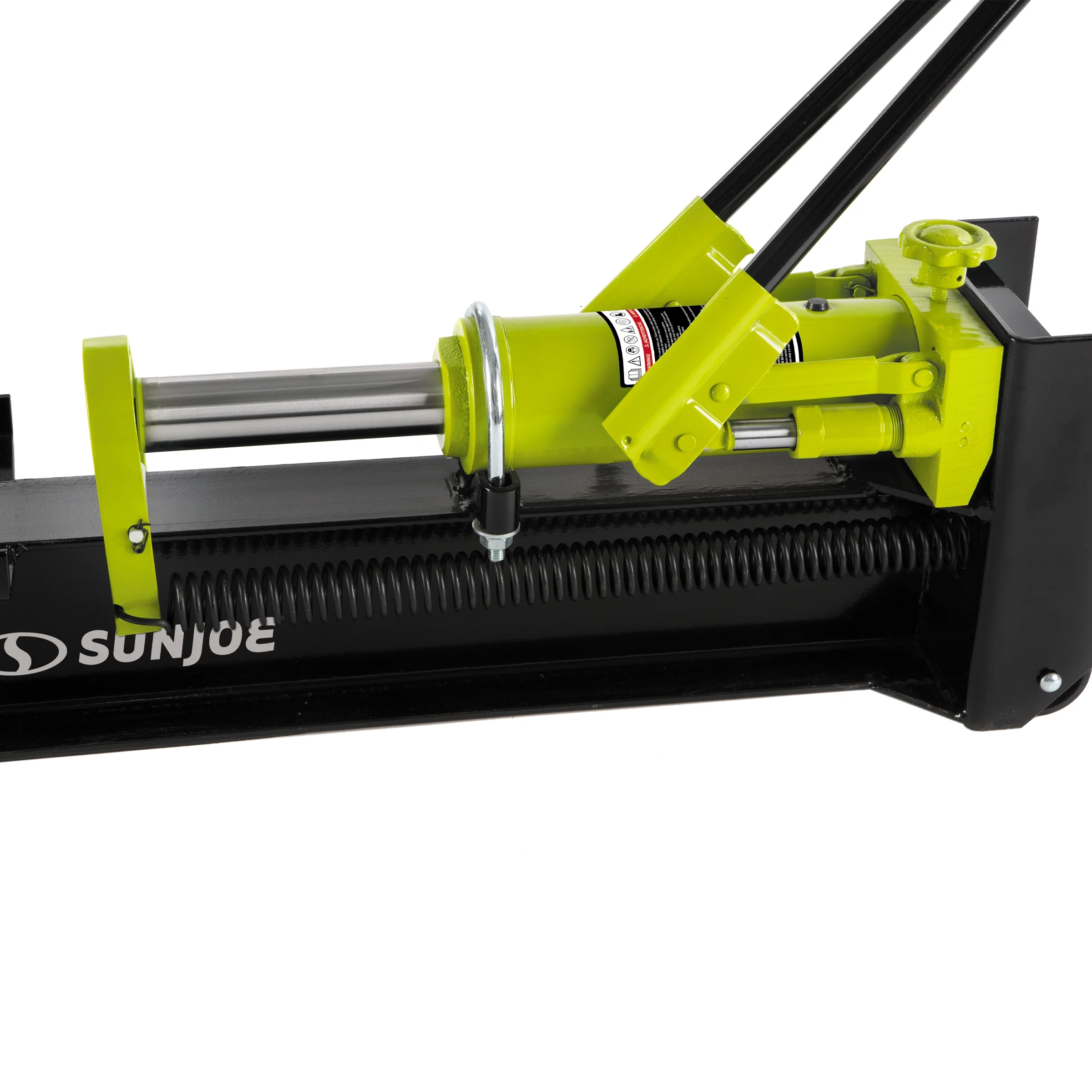 Hydraulic Steel Beam Log Splitter, 10 Ton Capacity Firewood Tool, Green, LJ10M - Image 2