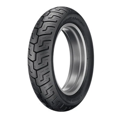 Dunlop D401 Rear Motorcycle Tire 130/90B - 16 (73H) Black Wall for Harley - Davidson Dyna Wide Glide FXDWG/I 1993 - 2001